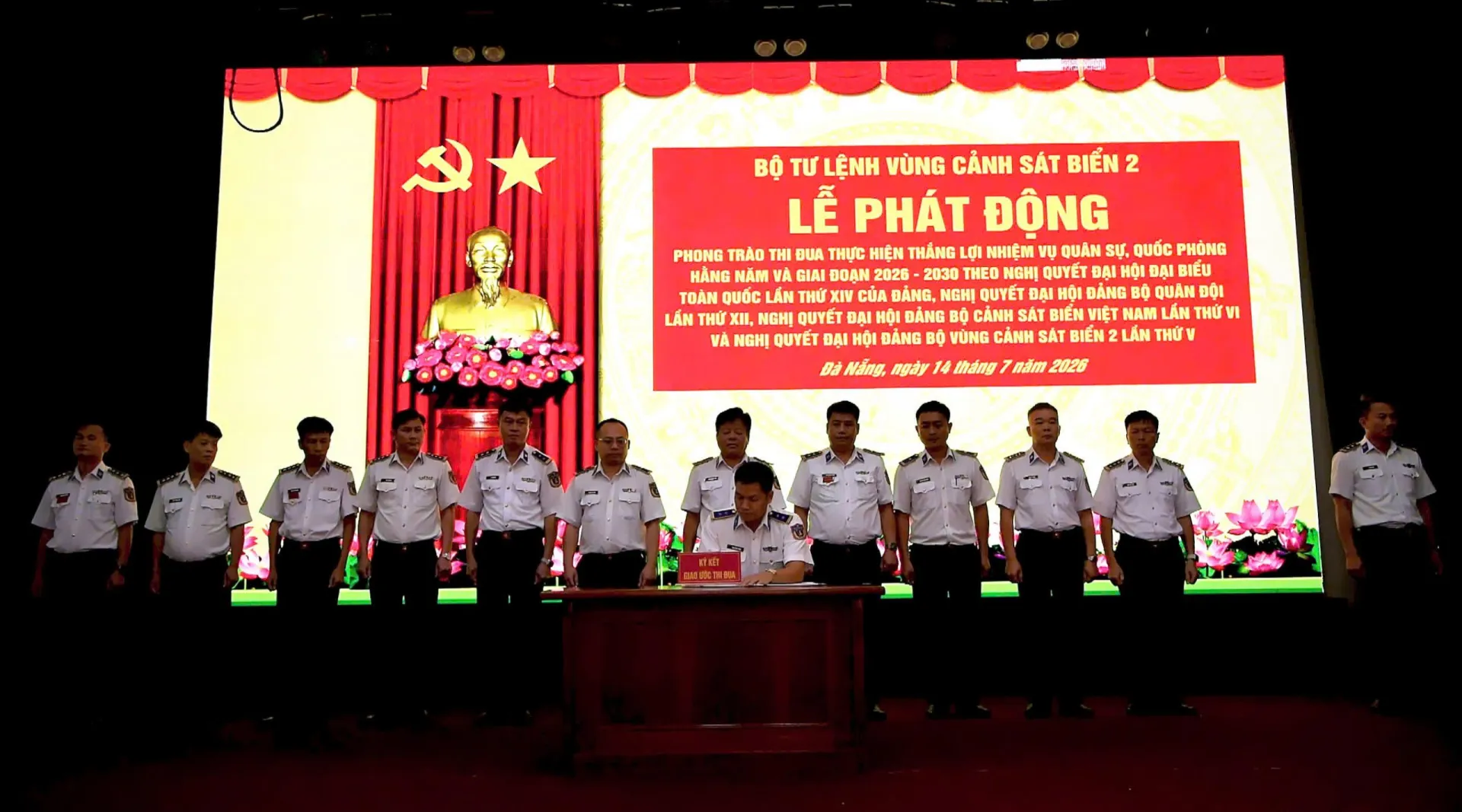 Bộ Tư lệnh Vùng Cảnh sát biển 2 phát động phong trào thi đua giai đoạn 2026 - 2030