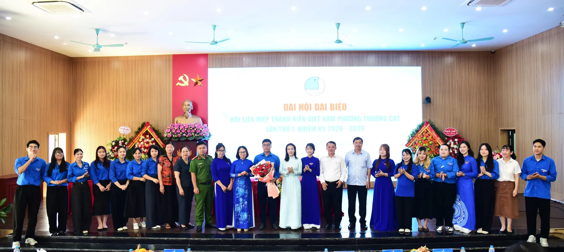 Thanh niên Thượng Cát Yêu nước - Khát vọng - Đoàn kết - Tiên phong - Sáng tạo - Tự tin bước vào kỷ nguyên mới