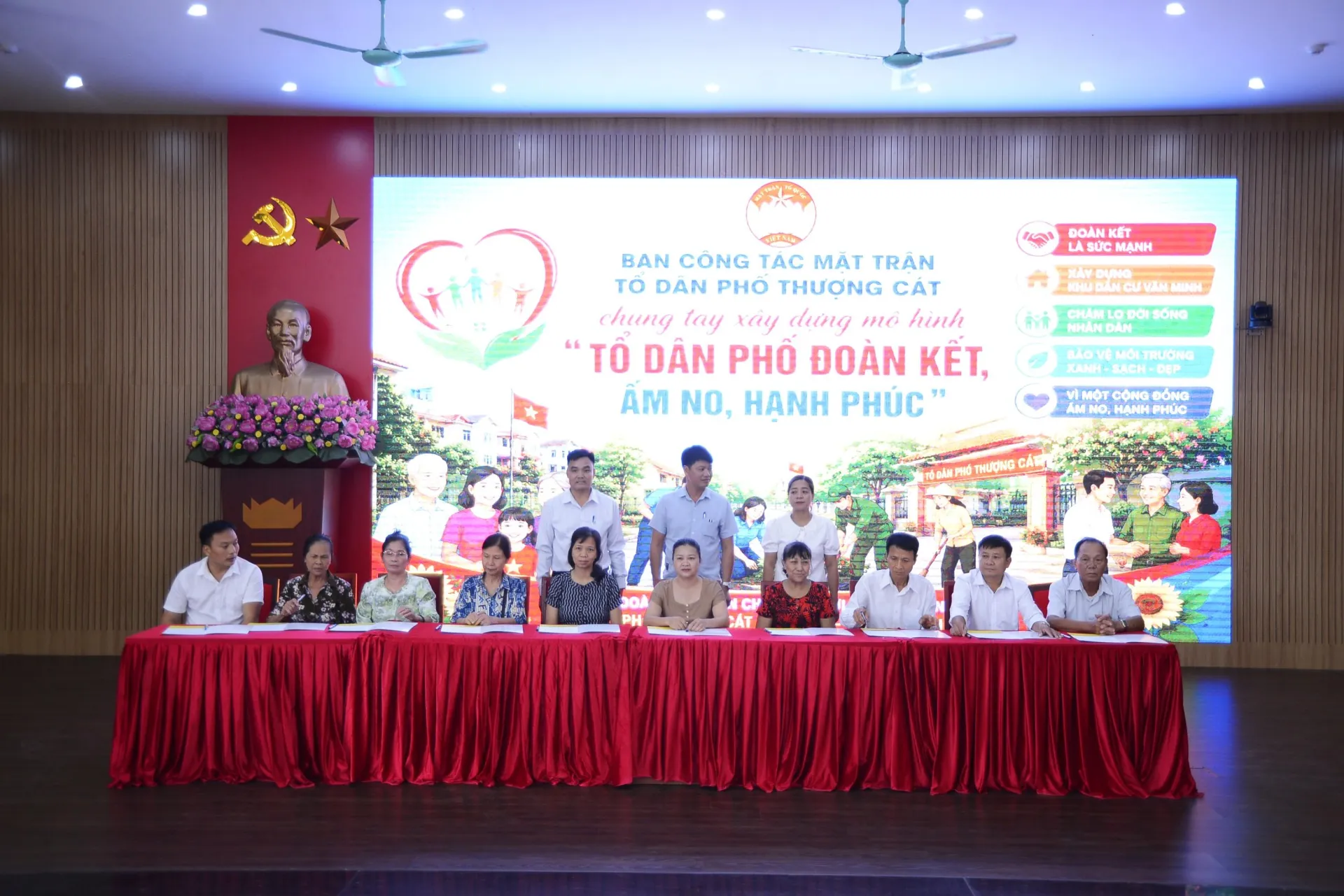 Phường Thượng Cát ra mắt mô hình “Tổ dân phố đoàn kết, ấm no, hạnh phúc”