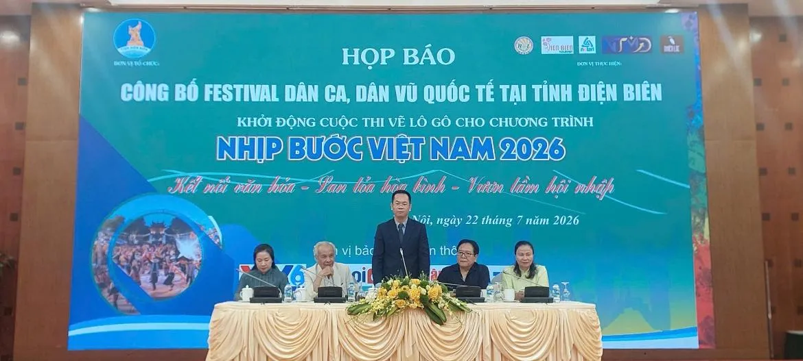 Kết nối văn hóa - Lan tỏa hòa bình - Vươn tầm hội nhập tại Festival Dân ca Dân vũ Quốc tế 2026