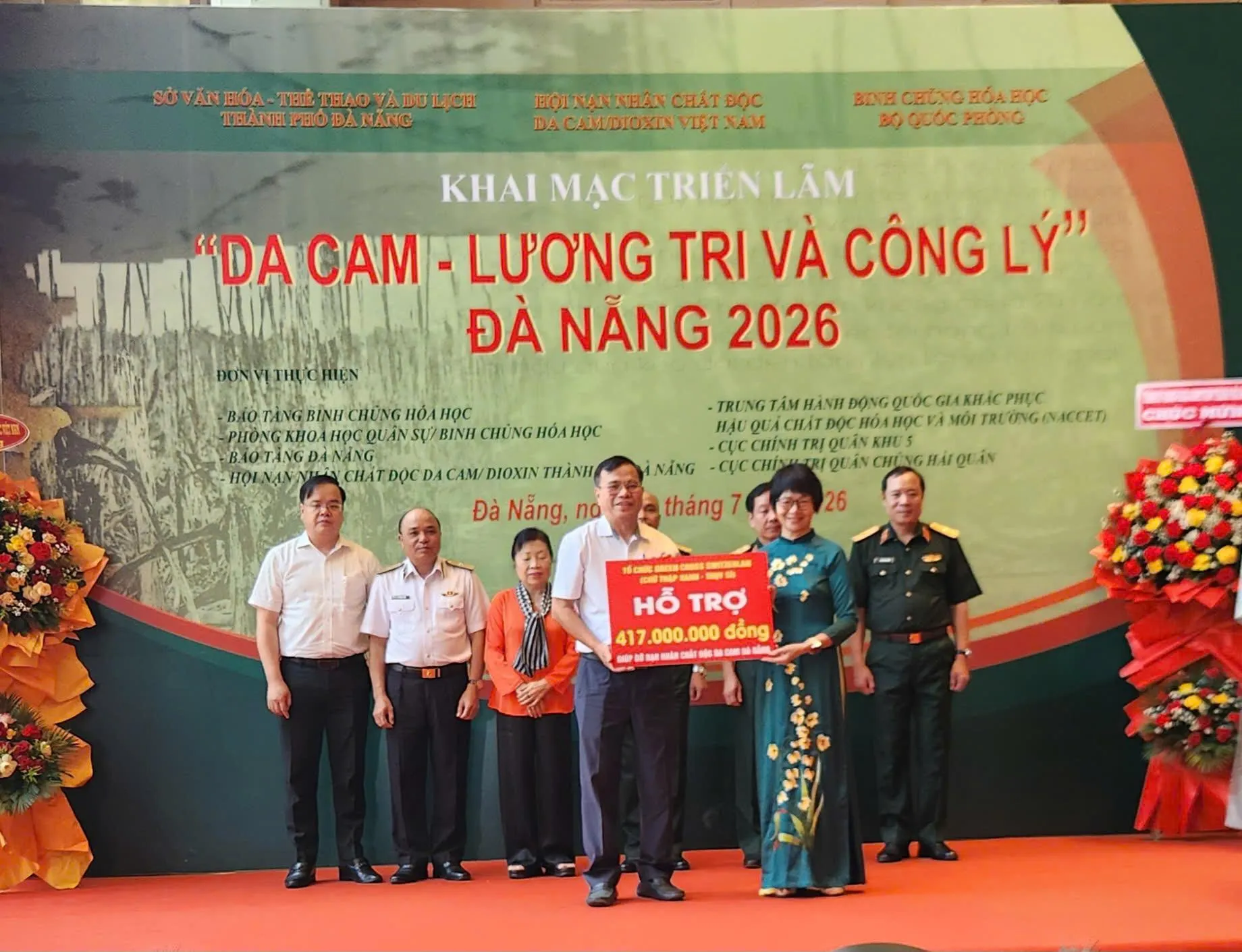 Đà Nẵng tổ chức triển lãm “Da cam - Lương tri và Công lý”