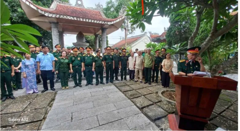 CỰU CHIẾN BINH TRUNG ĐOÀN 88, SƯ ĐOÀN 308 TRI ÂN CÁC ANH HÙNG LIỆT SĨ