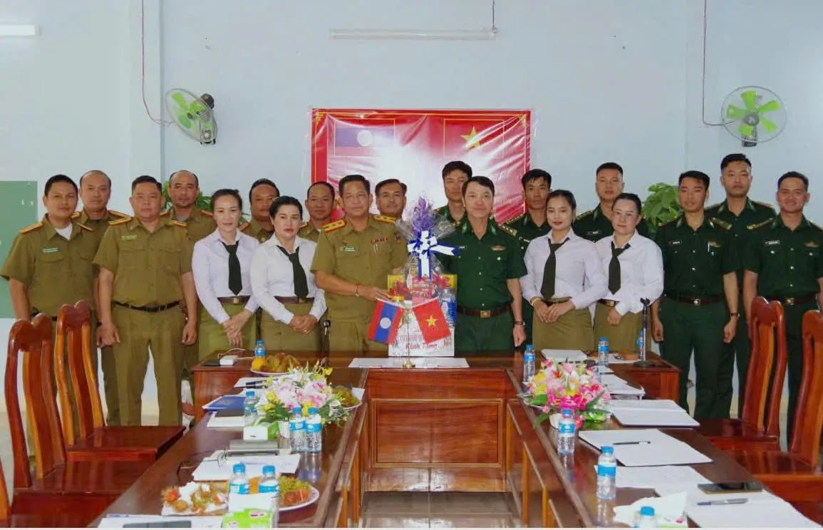 Biên phòng Quảng Ngãi- Việt Nam - Công an Attapư – Lào: Tăng cường mối quan hệ đoàn kết, hữu nghị, xây dựng khu vực biên giới, hòa bình, hợp tác và phát triển