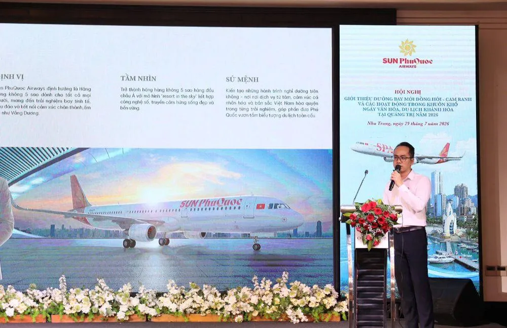 Khánh Hoà: Công bố đường bay mới Đồng Hới – Cam Ranh và giới thiệu Chương trình Ngày Văn hóa, Du lịch Khánh Hòa tại Quảng Trị năm 2026