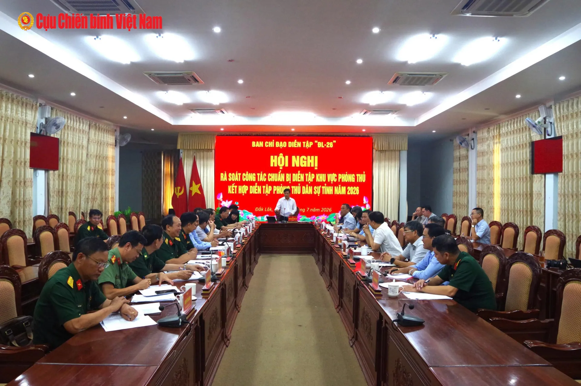 Tỉnh Đắk Lắk rà soát công tác chuẩn bị diễn tập phòng thủ