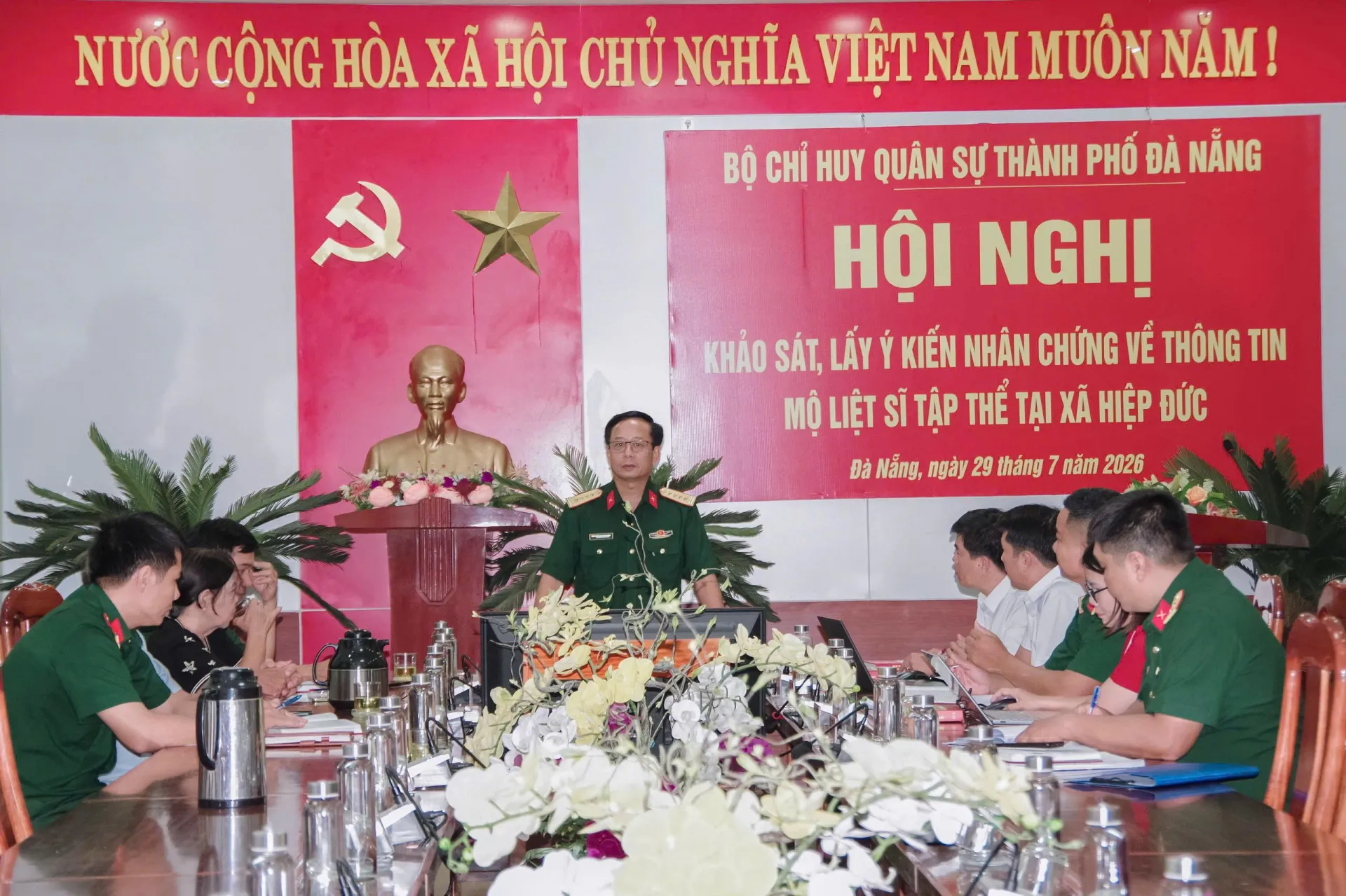 Bộ Chỉ huy Quân sự thành phố Đà Nẵng khẩn trương xác minh thông tin về 17 hài cốt nghi là liệt sĩ