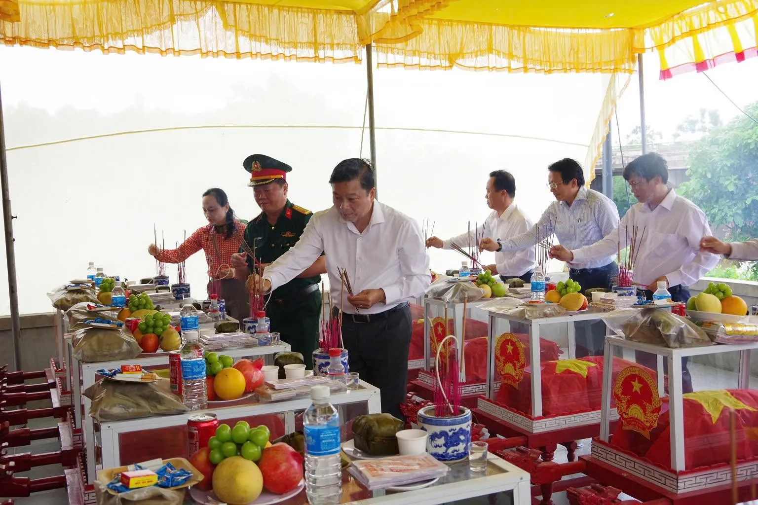 Quảng Trị: Quy tập 13 hài cốt liệt sĩ đã được tìm thấy tại khu vực Câu Nhi