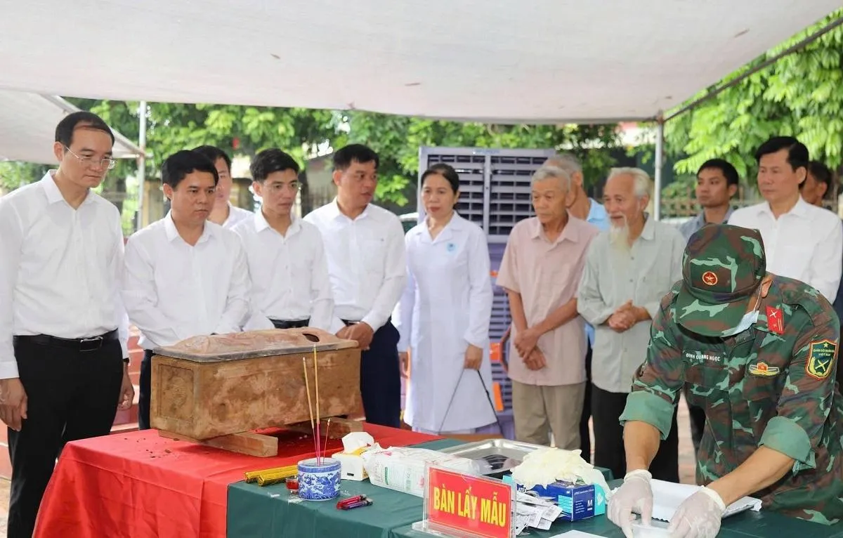 Hành trình đưa các anh trở về từ lòng đất mẹ