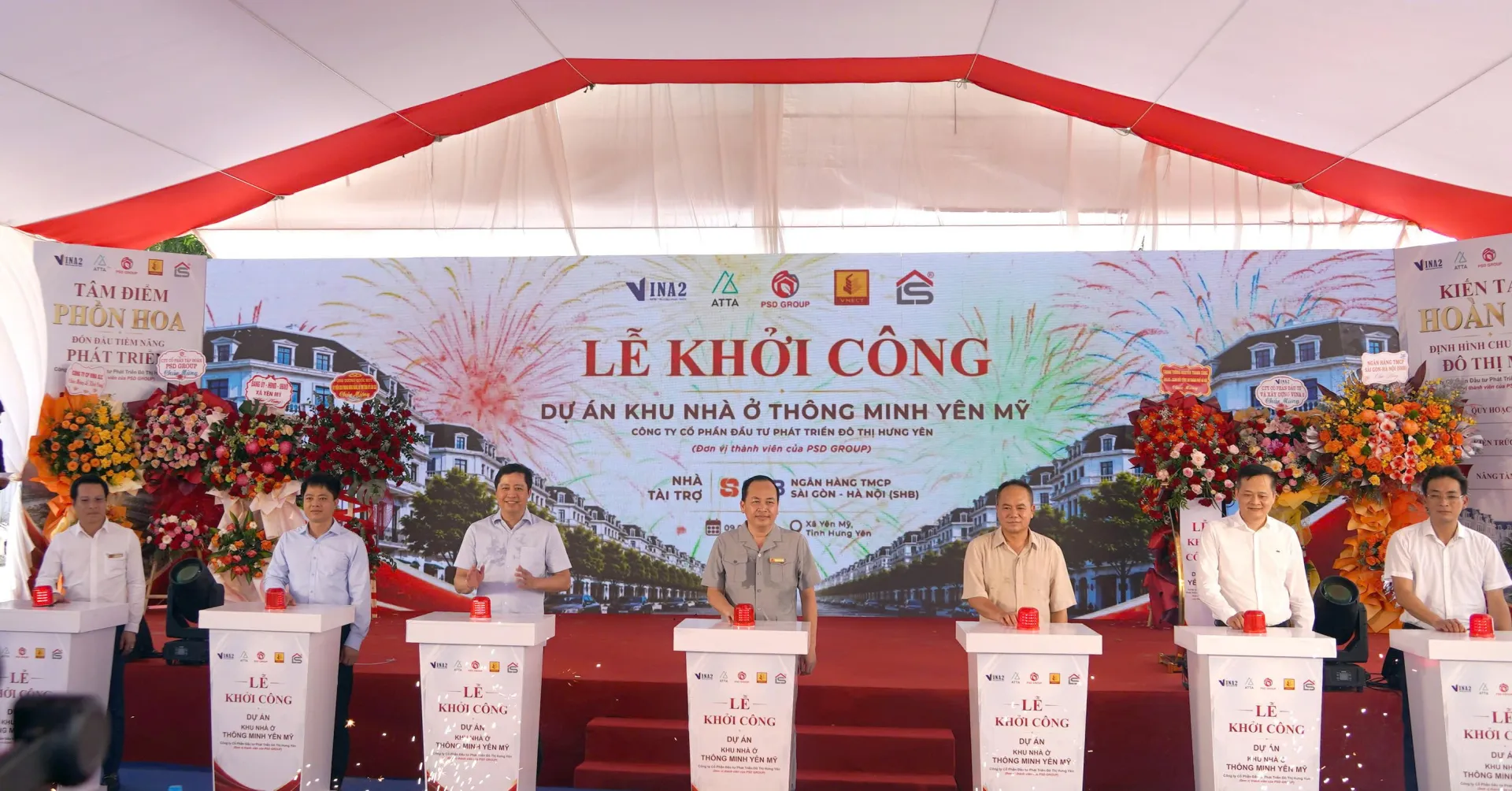 Khởi công Khu nhà ở thông minh Yên Mỹ quy mô 7,2ha