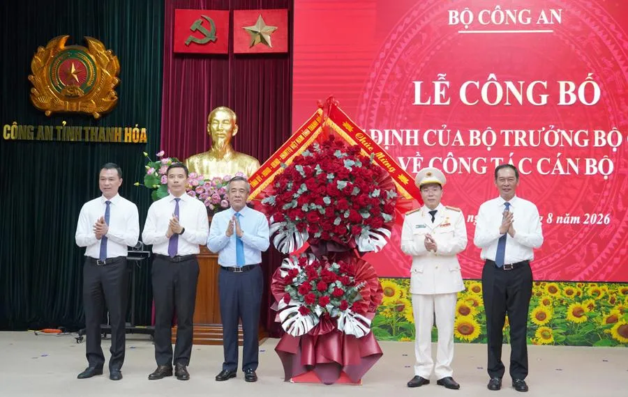 Đại tá Hoàng Quốc Việt làm Giám đốc Công an tỉnh Thanh Hóa
