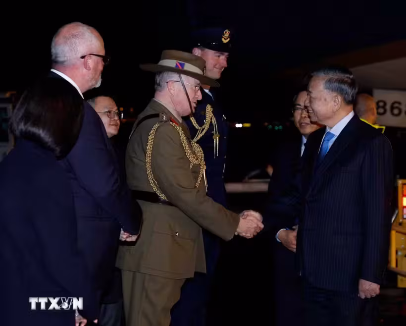 Tổng Bí thư, Chủ tịch nước Tô Lâm thăm cấp Nhà nước Australia