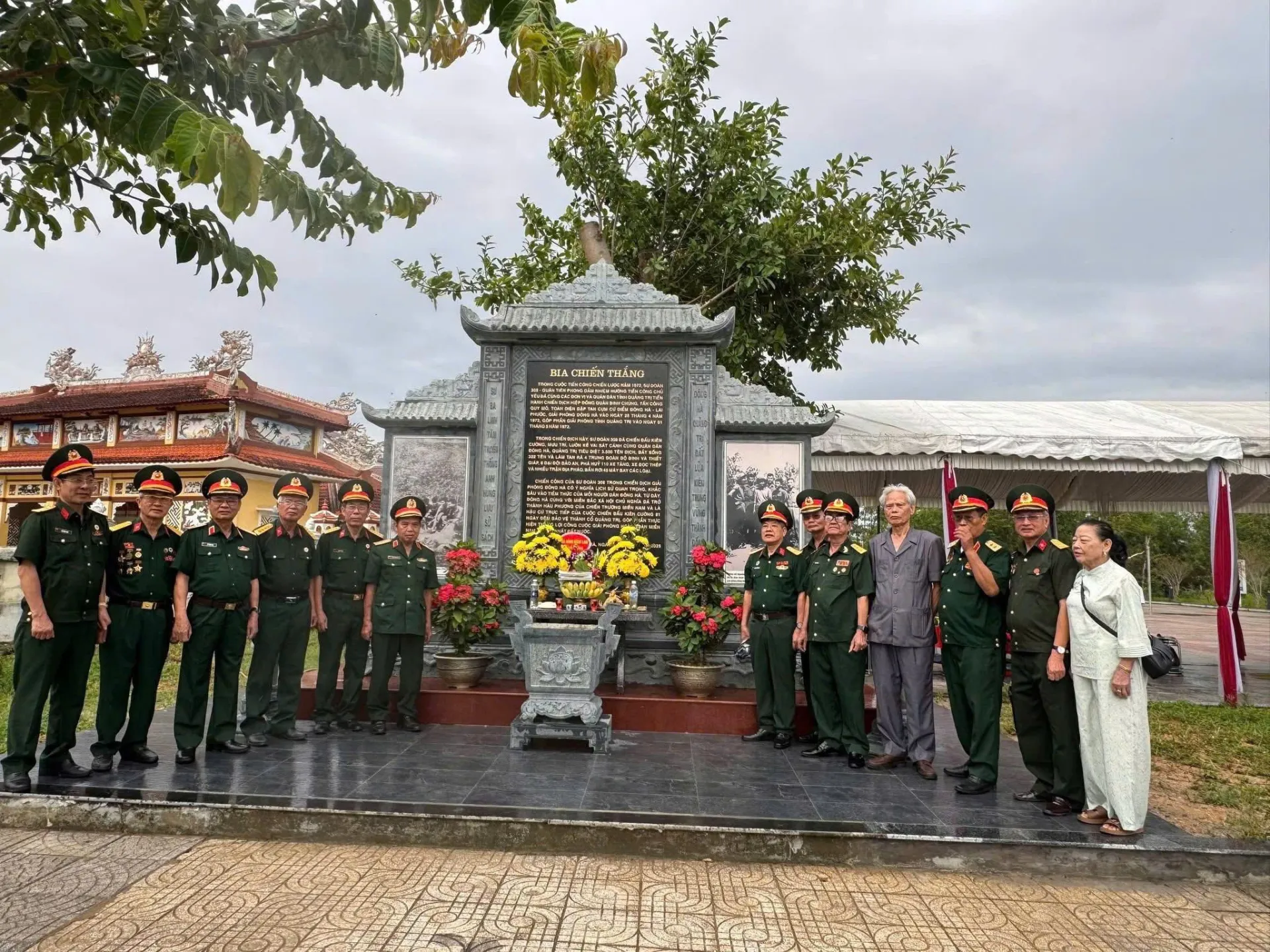 Sư đoàn 308 khánh thành Bia Chiến thắng tại Đông Hà