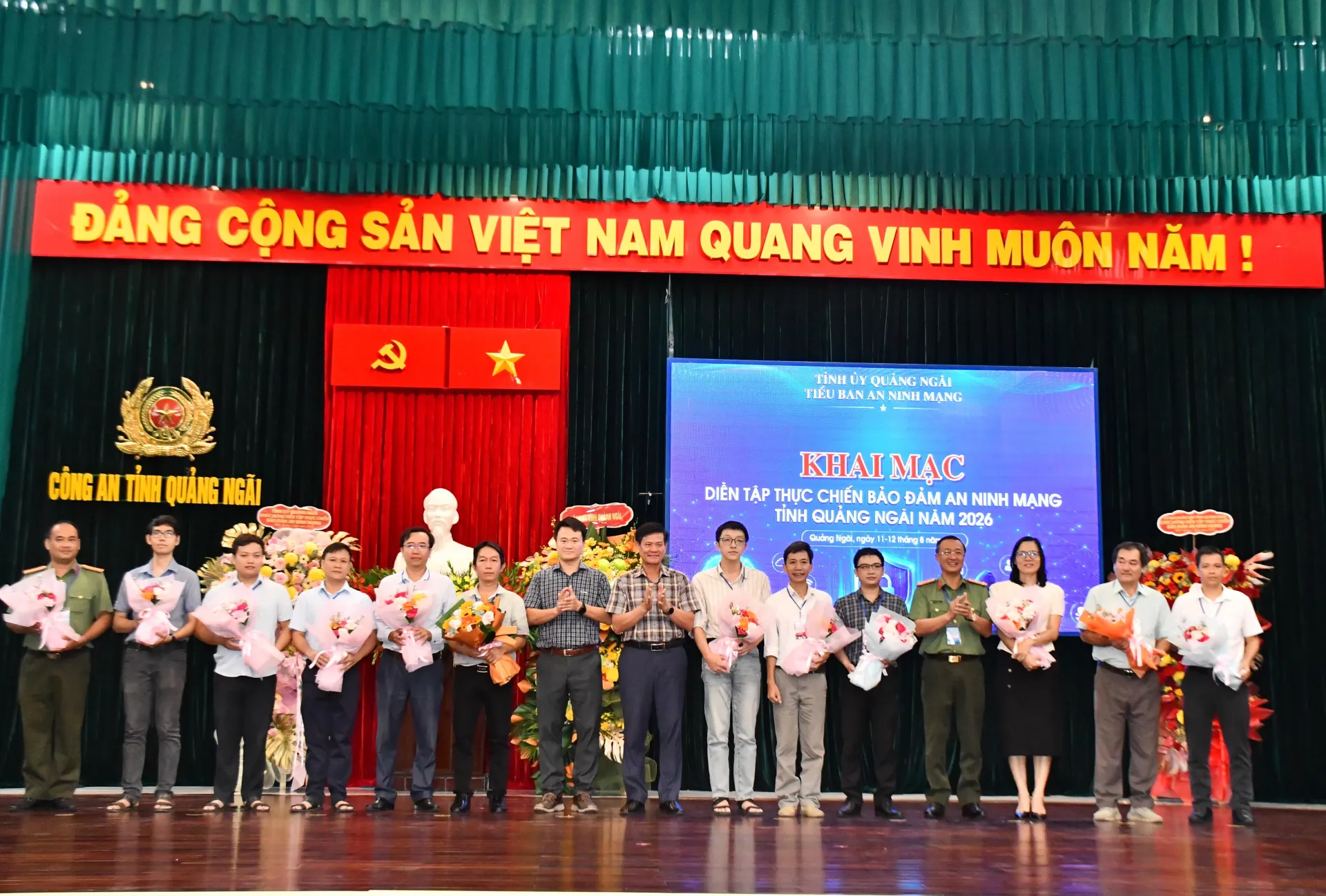 Quảng Ngãi diễn tập thực chiến, nâng “lá chắn” an ninh mạng