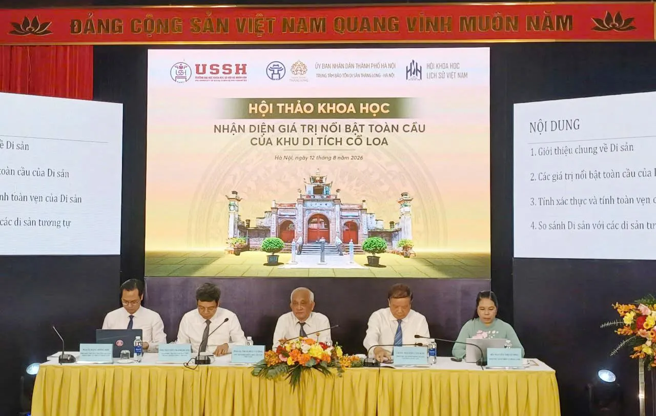 Nhận diện giá trị nổi bật toàn cầu của Khu di tích Cổ Loa