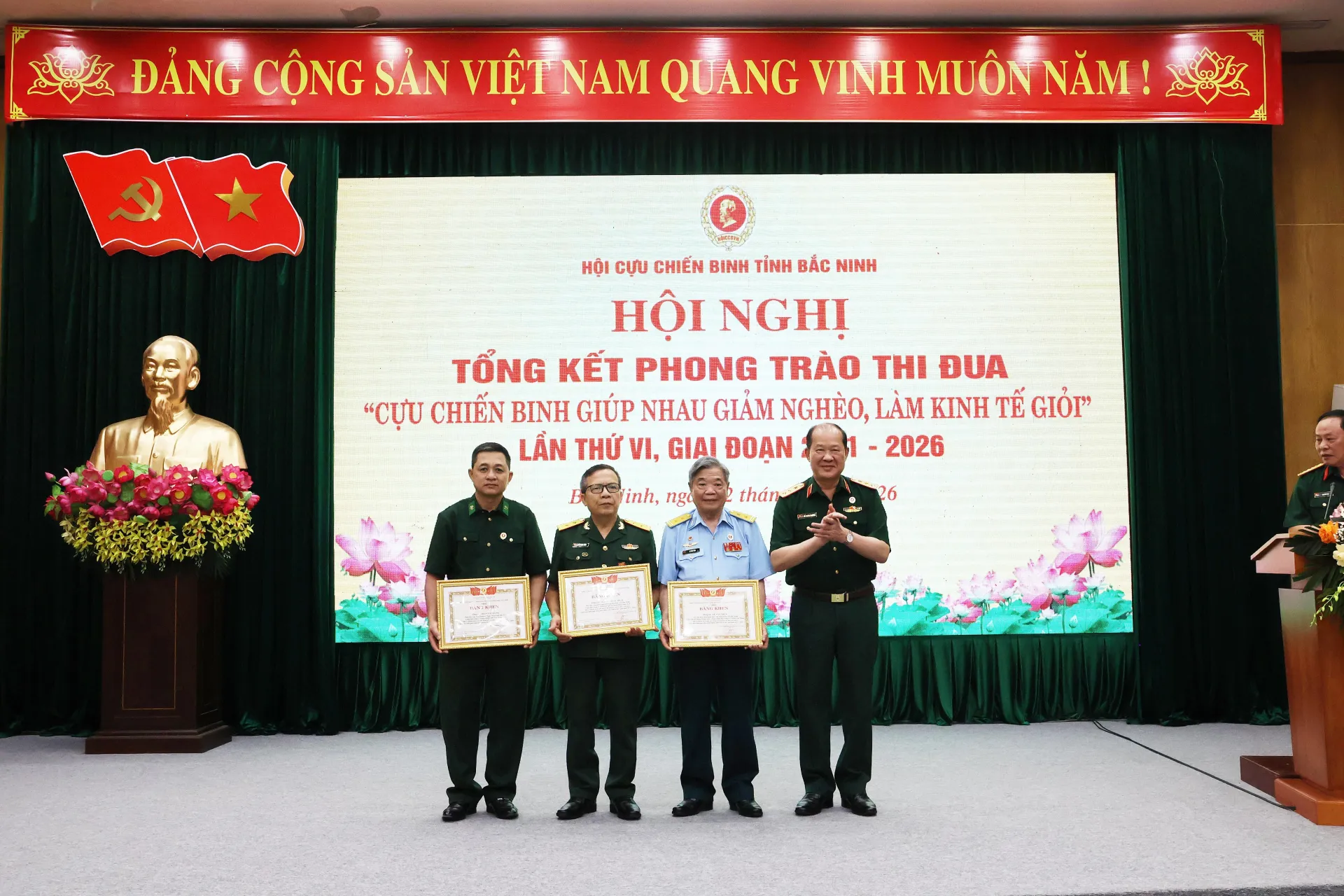 HỘI CỰU CHIẾN BINH TỈNH BẮC NINH: Khơi dậy ý chí tự lực, tự cường trong phong trào “Cựu chiến binh giúp nhau giảm nghèo, làm kinh tế giỏi”