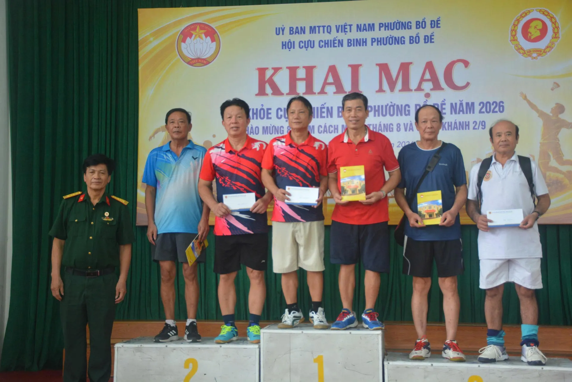 Hội CCB Phường Bồ Đề: Tổ chức Hội thi thể thao hướng về ngày lễ lớn