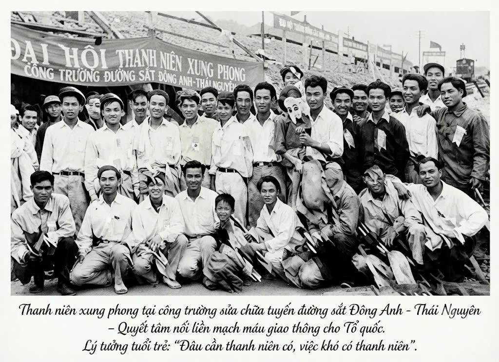 NỐI LIỀN HUYẾT MẠCH NON SÔNG: DẤU ẤN BẤT TỬ CỦA Ý CHÍ VÀ TUỔI TRẺ NGÀNH ĐƯỜNG SẮT