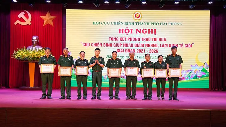 HỘI CỰU CHIẾN BINH THÀNH PHỐ HẢI PHÒNG: Hiệu quả từ phong trào “Cựu chiến binh giúp nhau giảm nghèo, làm kinh tế giỏi”