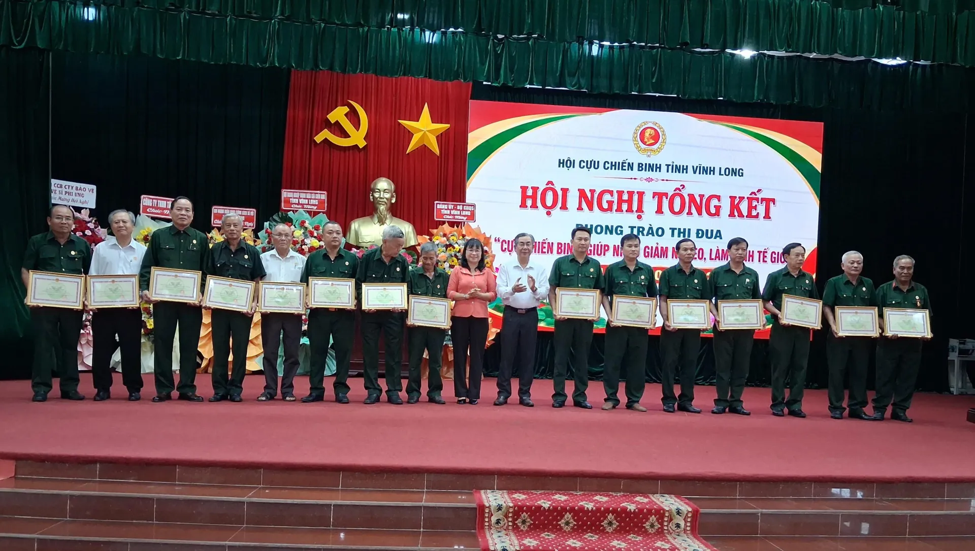Hội Cựu chiến binh tỉnh Vĩnh Long tổ chức Hội nghị tổng kết 5 năm thực hiện phong trào thi đua “Cựu chiến binh giúp nhau giảm nghèo, làm kinh tế giỏi”