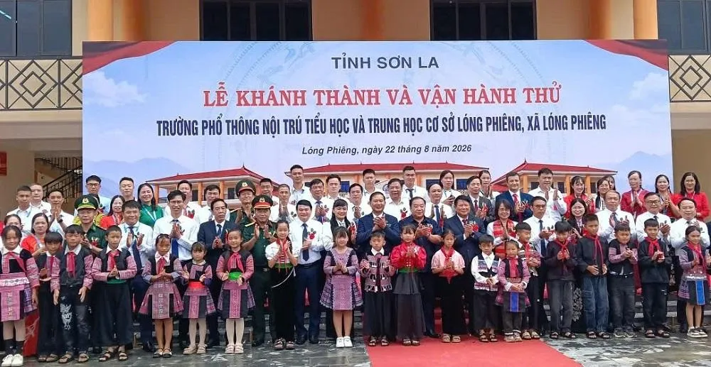 Diện mạo mới của trường nội trú vùng biên Sơn La trước thềm năm học mới