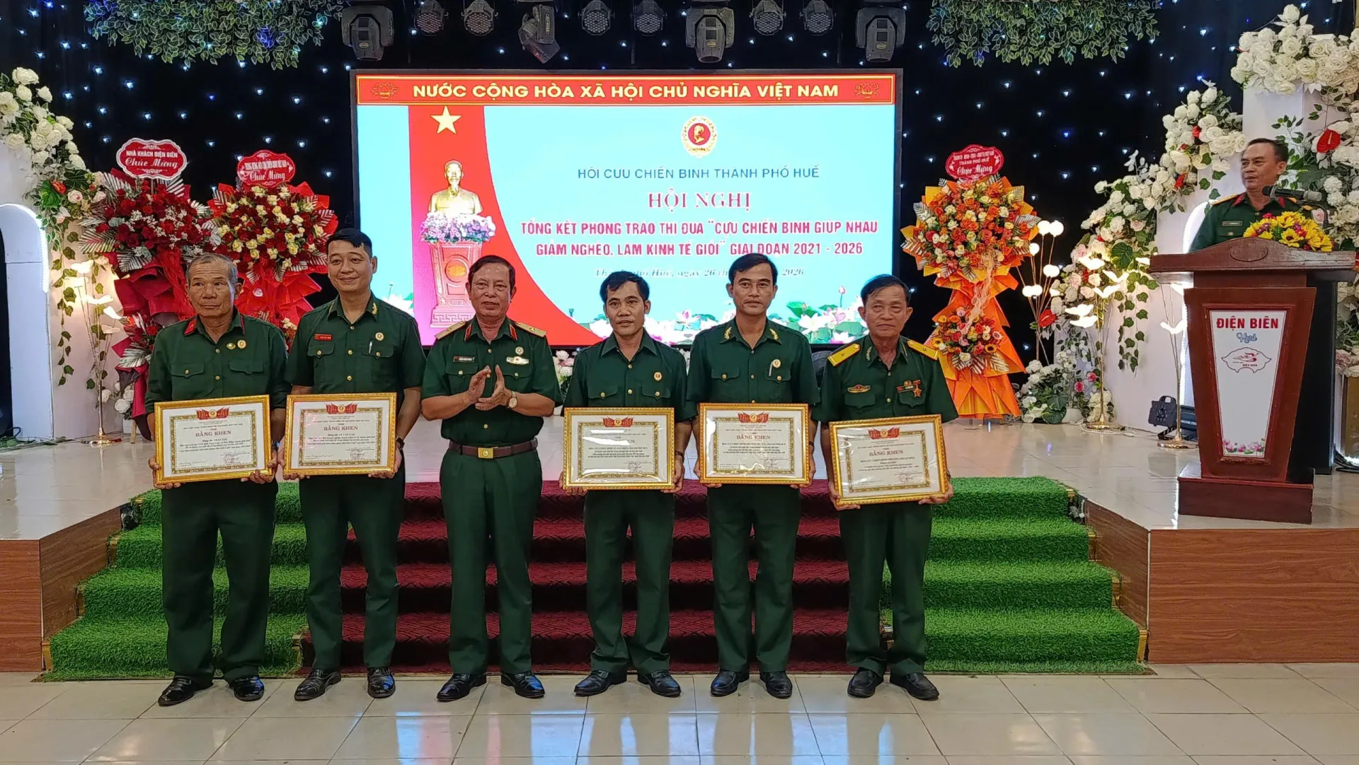 Cựu chiến binh thành phố Huế chung sức giảm nghèo, làm kinh tế giỏi