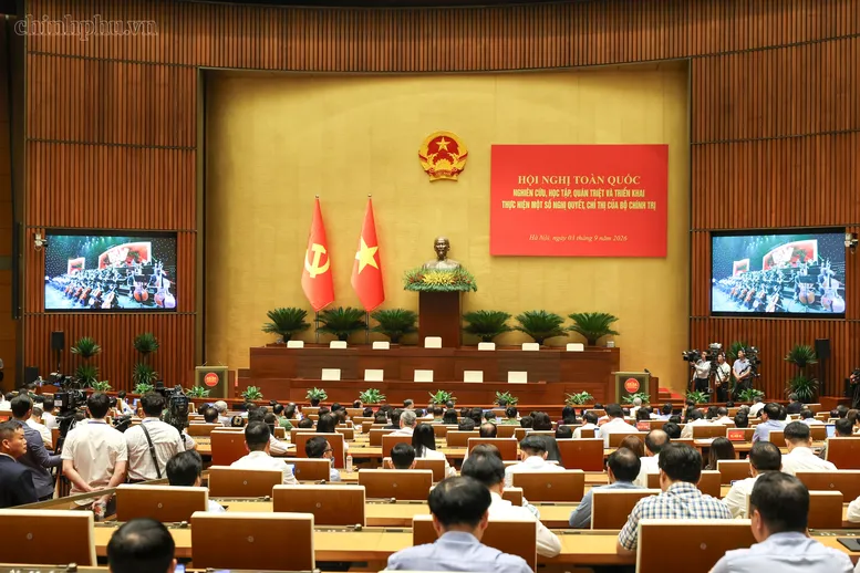 Hội nghị toàn quốc quán triệt và triển khai thực hiện một số Nghị quyết, Chỉ thị của Bộ Chính trị