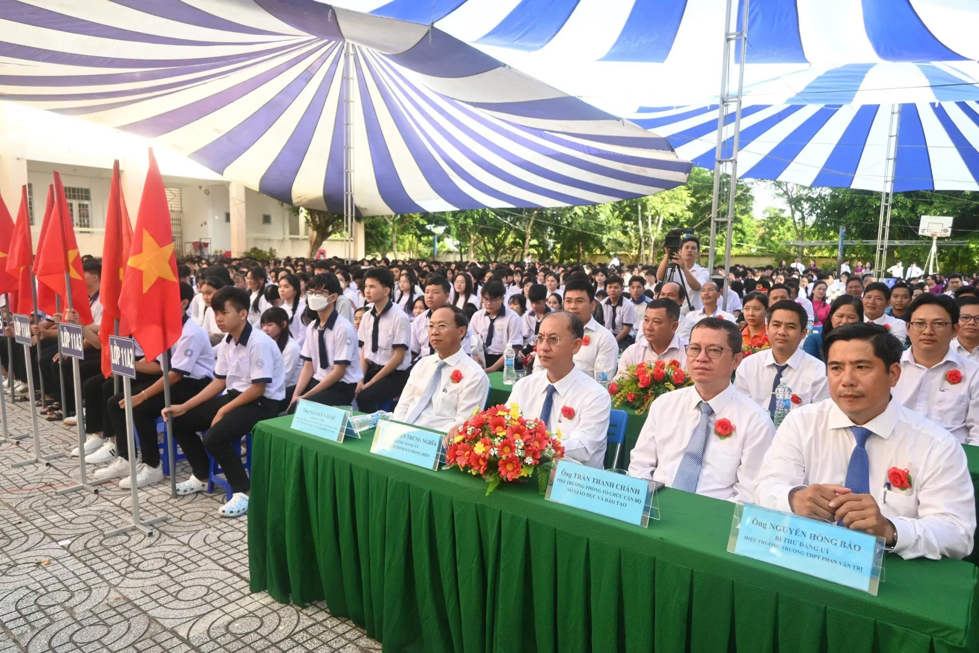 Trường THPT Phan Văn Trị ( Cần Thơ ) tổ chức Lễ khai giảng năm học 2026 - 2027