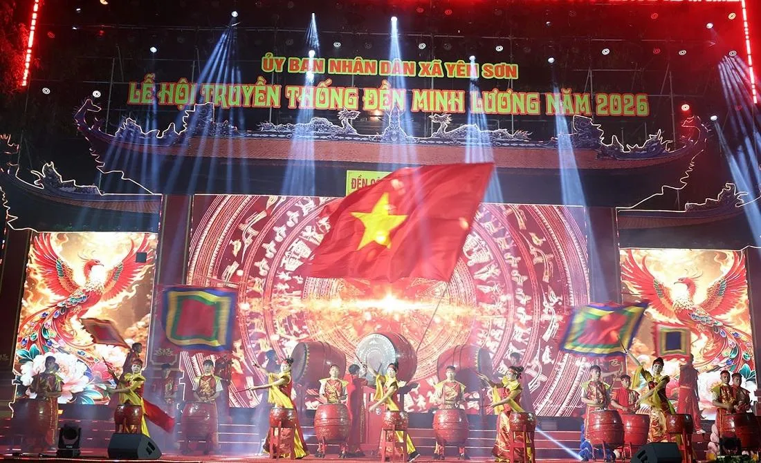 Tuyên Quang khai hội Đền Minh Lương 2026, lan tỏa nét đẹp văn hóa và tinh thần cộng đồng