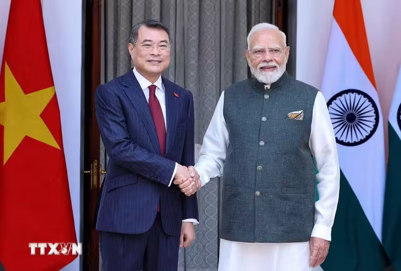 Thủ tướng Chính phủ Lê Minh Hưng hội đàm với Thủ tướng Ấn Độ Narendra Modi