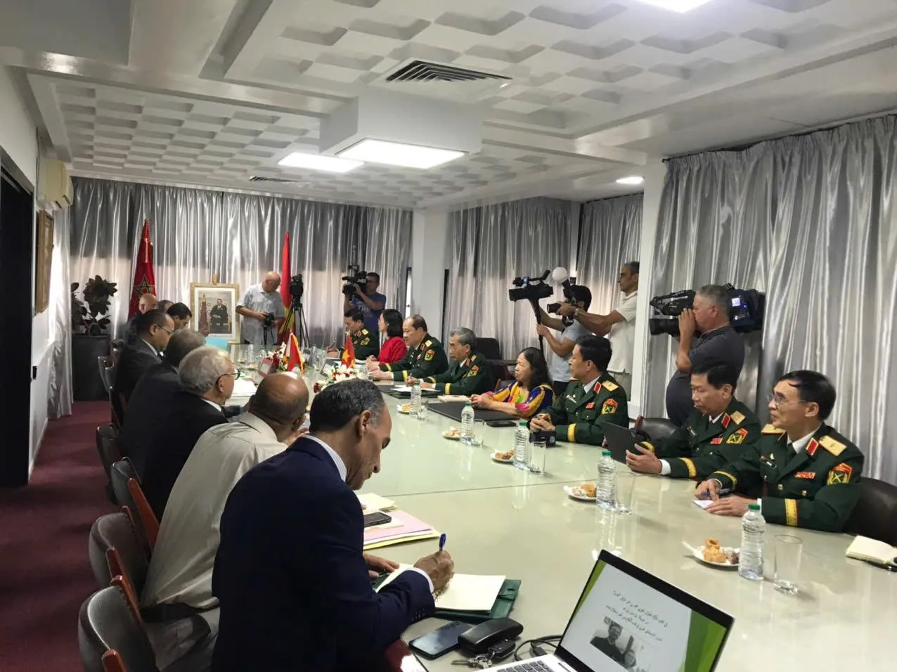 Hội Cựu chiến binh Việt Nam - Hội Cựu chiến binh Ma - rốc: TĂNG CƯỜNG HỢP TÁC VỀ CÔNG TÁC GIÁO DỤC LỊCH SỬ, TRUYỀN THỐNG