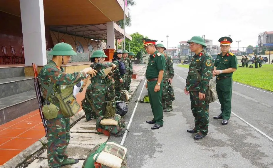 Chủ động từ thao trường, vững vàng trước mọi tình huống