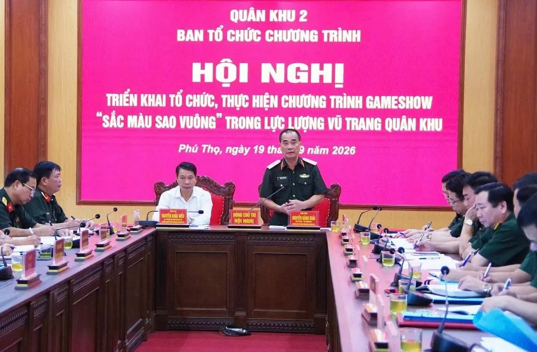 Phú Thọ khẩn trương chuẩn bị Gameshow “Sắc màu Sao vuông”