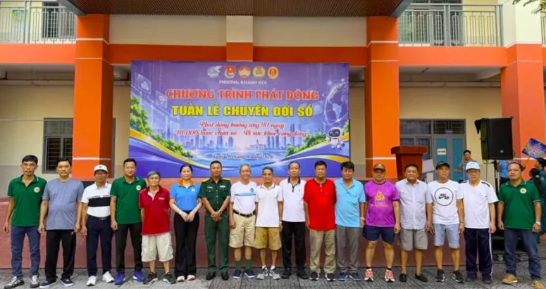 HỘI CỰU CHIẾN BINH PHƯỜNG KHÁNH HỘI RA MẮT MÔ HÌNH “QUẢN LÝ HỘI VIÊN TRÊN HỆ THỐNG SỐ HÓA APPSHEET”