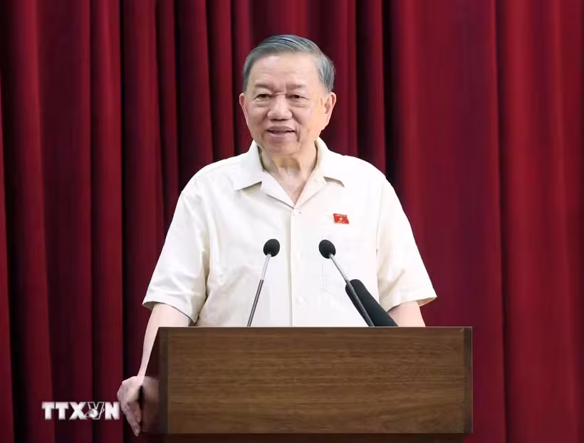 Tổng Bí thư, Chủ tịch nước Tô Lâm: Thủ đô không chỉ phát triển nhanh mà phải có chất lượng, bản sắc và ngày càng đáng sống