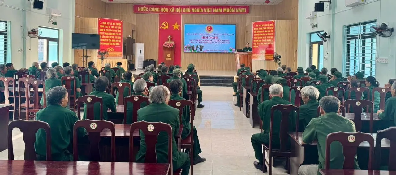 Hội Cựu chiến binh tỉnh Quảng Ngãi: Triển khai Nghị quyết Đại hội đại biểu Hội CCB Việt Nam lần thứ VIII, nhiệm kỳ 2026 - 2031