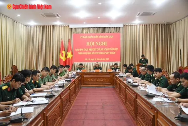 Tỉnh Đắk Lắk phối hợp triển khai nhiệm vụ quốc phòng - an ninh