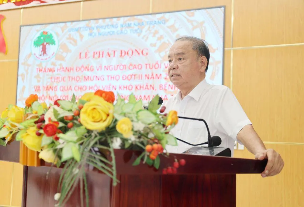 Phường Nam Nha Trang phát động Tháng hành động vì Người cao tuổi