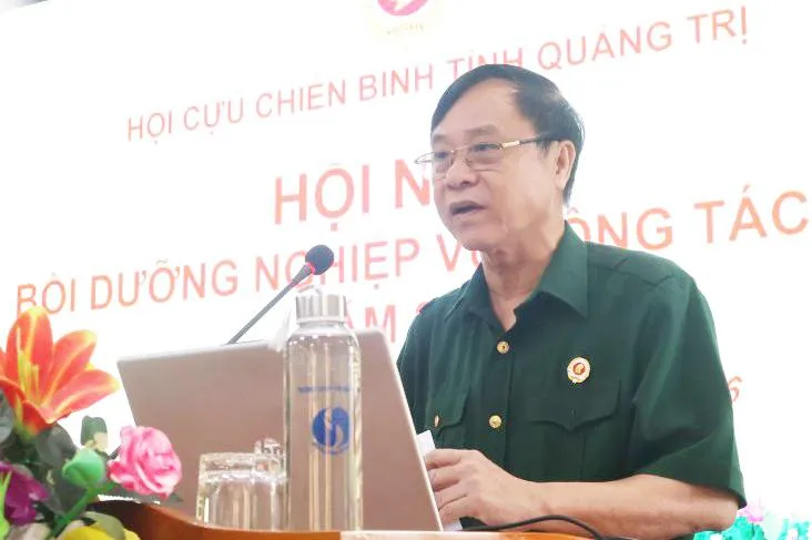 Quảng Trị: 94 cán bộ Hội Cựu chiến binh được tập huấn nâng cao nghiệp vụ