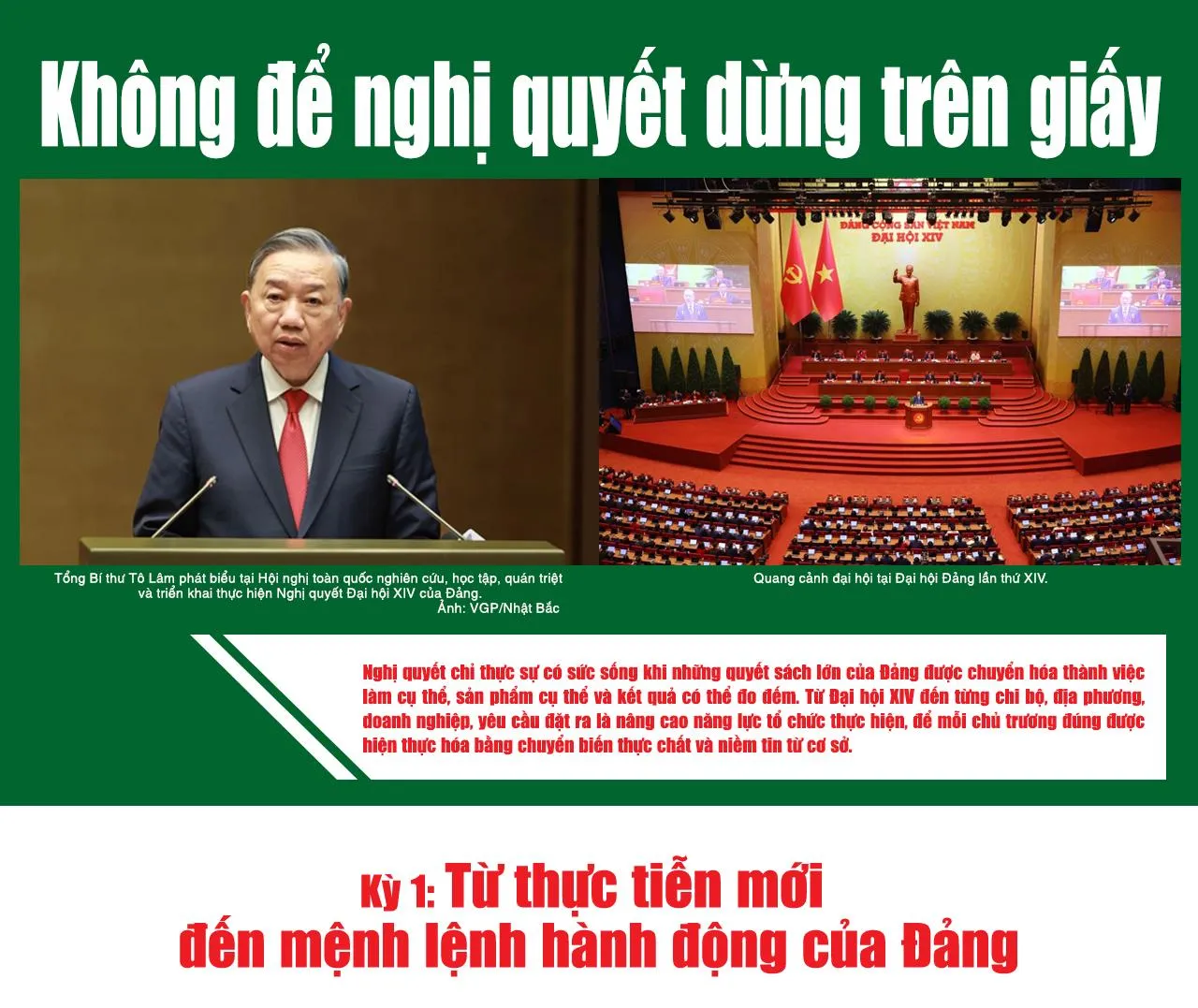 Kỳ 1: Từ thực tiễn mới đến mệnh lệnh hành động của Đảng