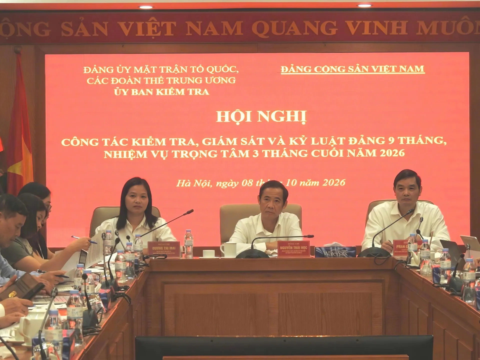 Chủ động thực hiện công tác kiểm tra, giám sát, góp phần giữ nghiêm kỷ luật của Đảng