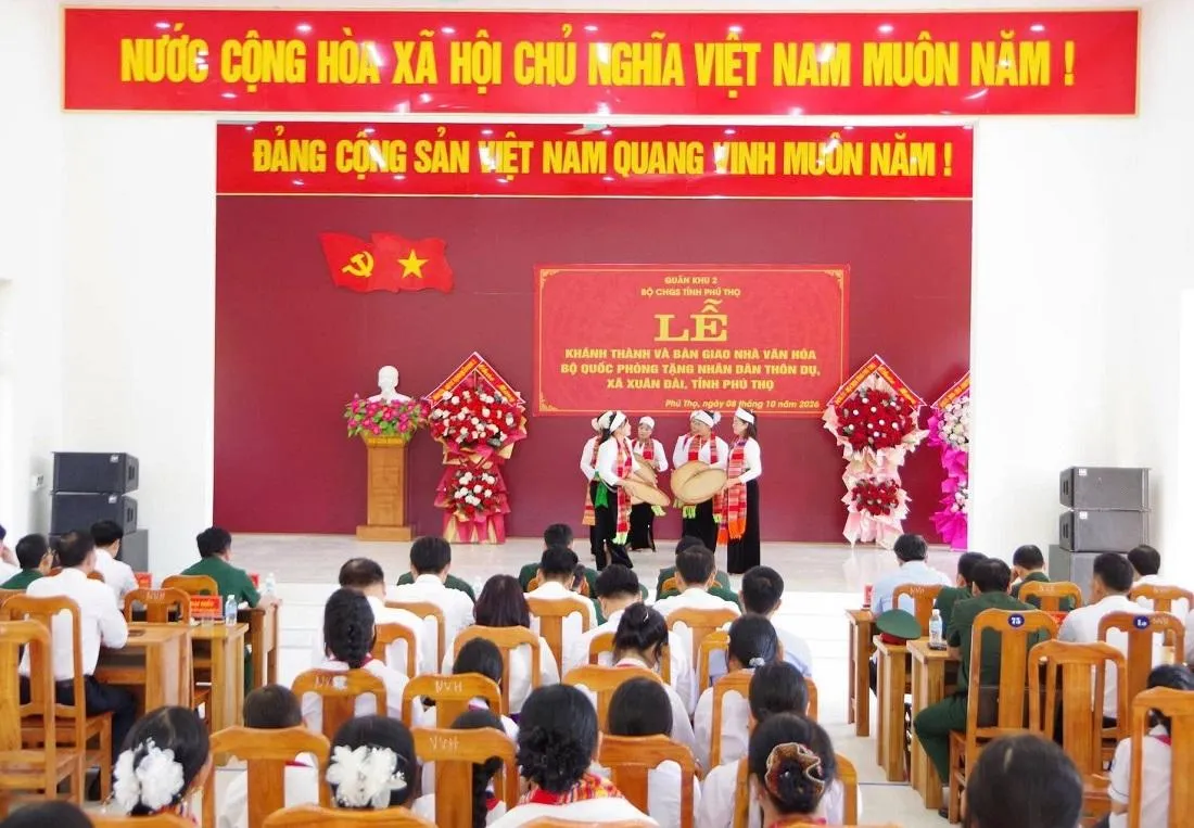 Thêm một không gian sinh hoạt cộng đồng cho người dân ở Phú Thọ