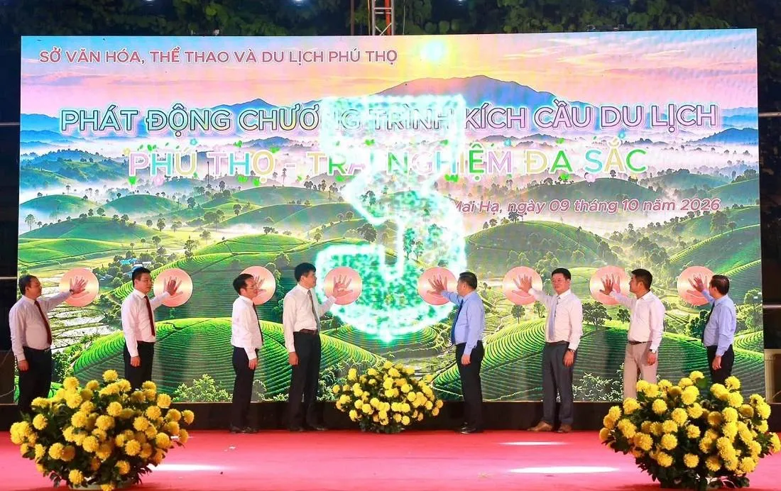 Phú Thọ kích cầu du lịch, đẩy mạnh tiêu thụ hàng Việt