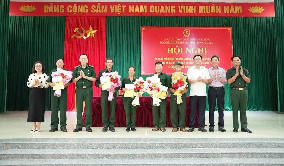 Hội CCB tỉnh Thanh Hoá: Triển khai thực hiện mô hình “Tuyến đường Chi hội CCB tự quản'