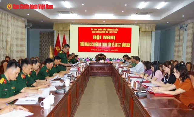 Tỉnh Đắk Lắk triển khai nhiệm vụ trọng tâm của Đề án 1371