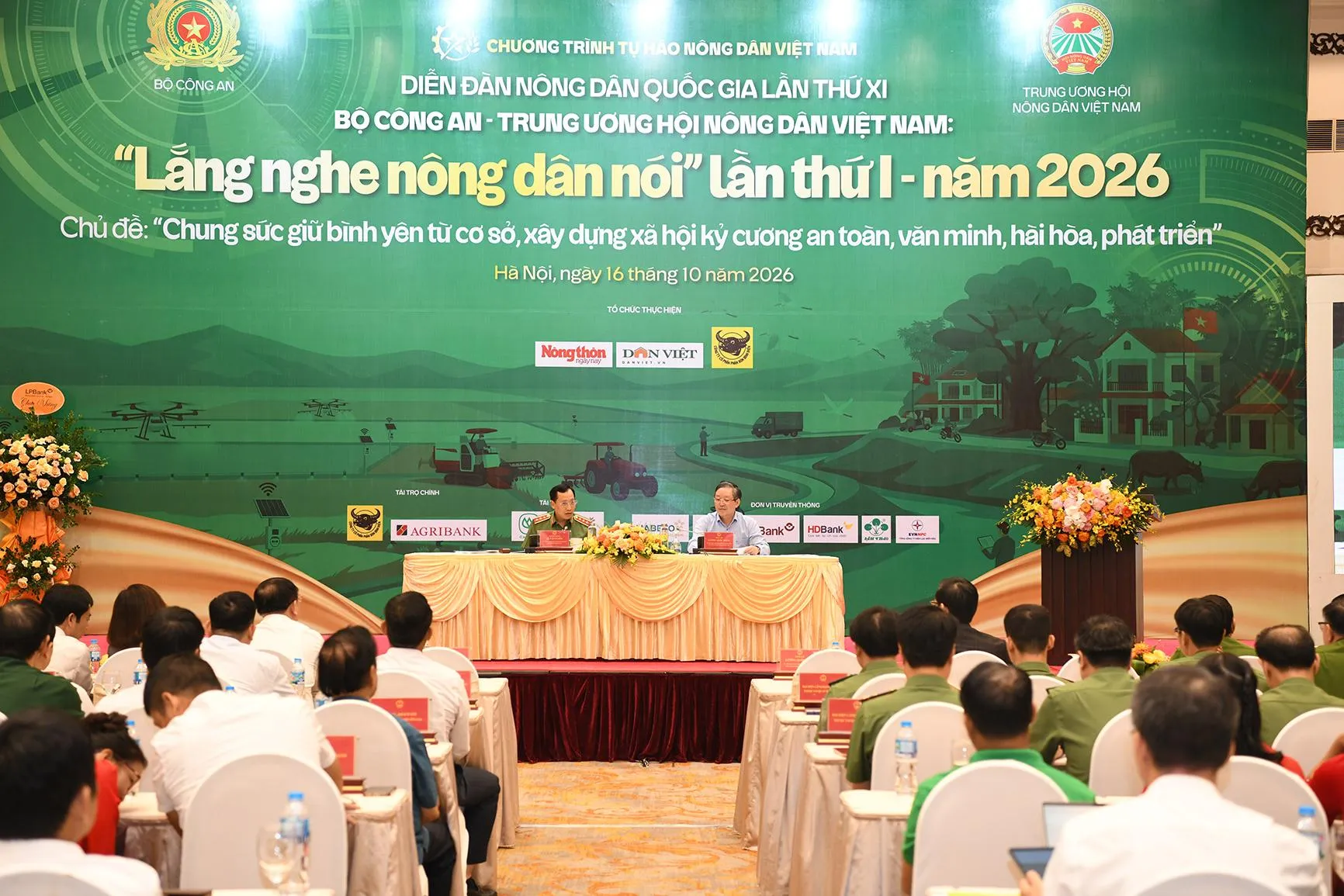 Lắng nghe tiếng nói nhà nông, lấy bình yên làm nền tảng cho nông thôn phát triển bền vững