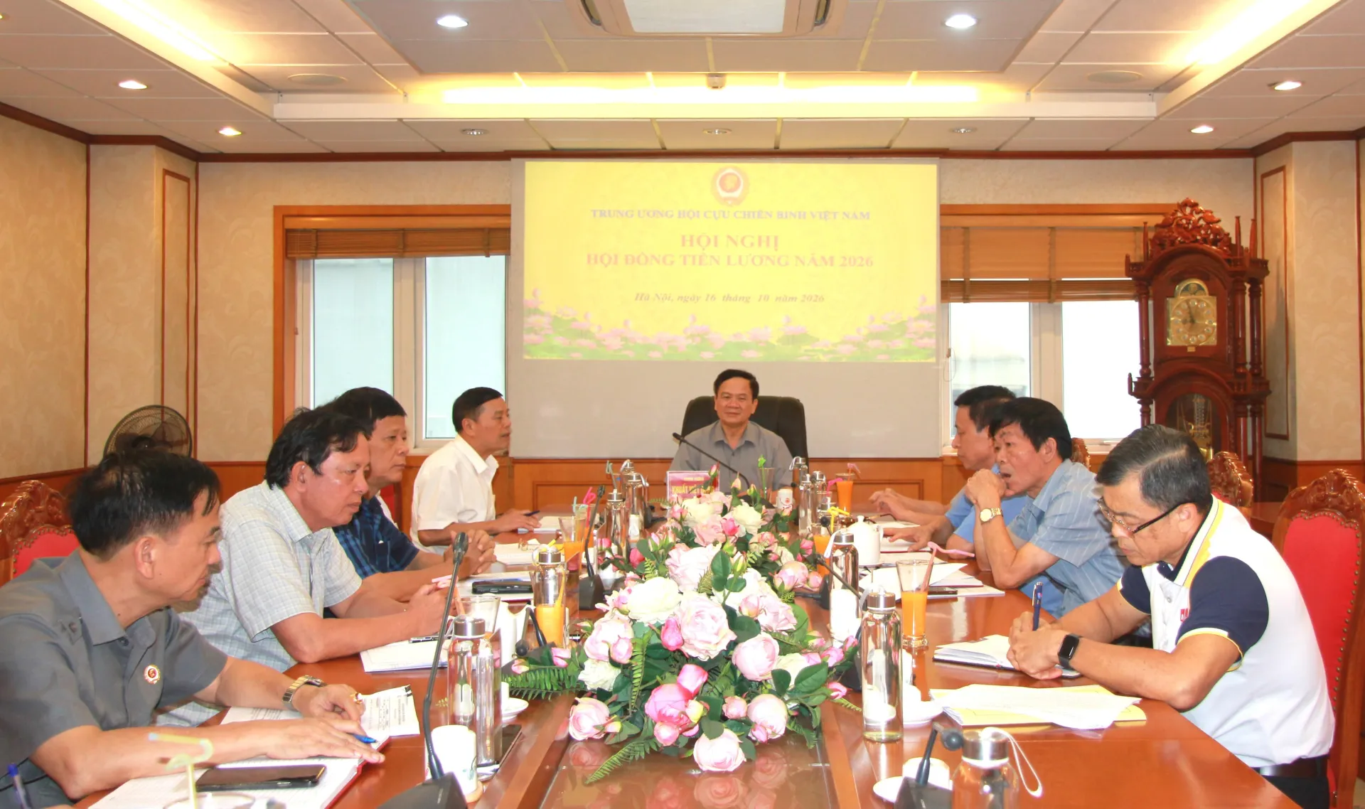 Hội Cựu chiến binh Việt Nam tổ chức Hội nghị Hội đồng tiền lương năm 2026