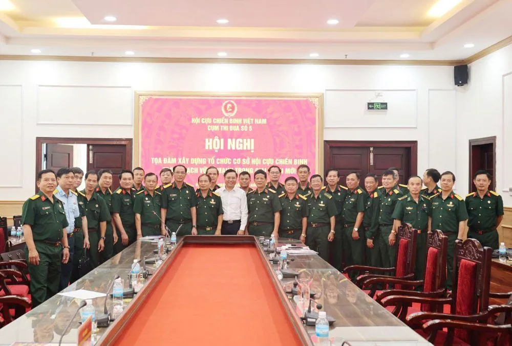 Cụm thi đua số 5 (Hội CCB Việt Nam): Đổi mới, nâng cao chất lượng tổ chức cơ sở Hội trong giai đoạn mới