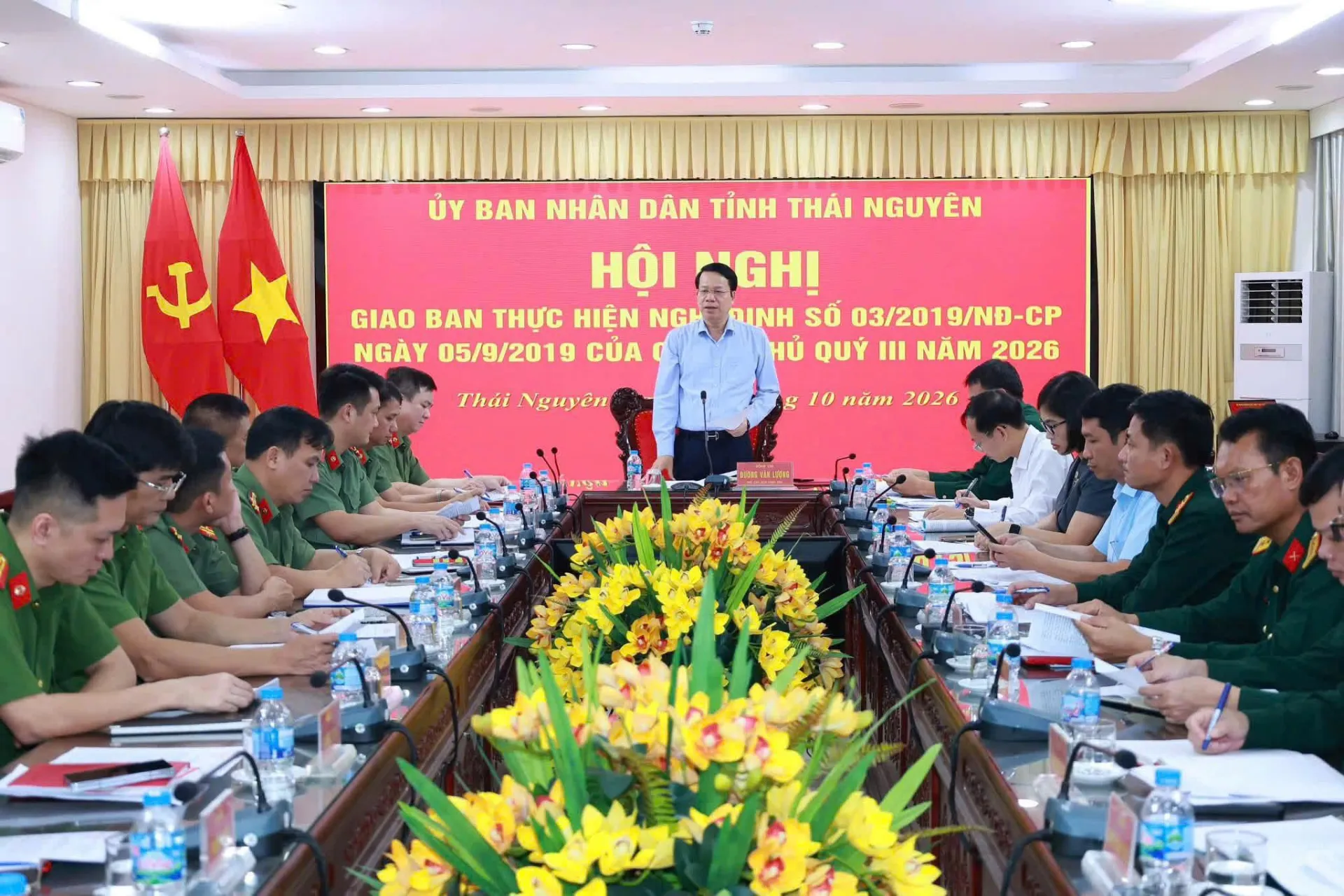 THÁI NGUYÊN: Nâng cao hiệu quả phối hợp thực hiện nhiệm vụ quốc phòng, an ninh