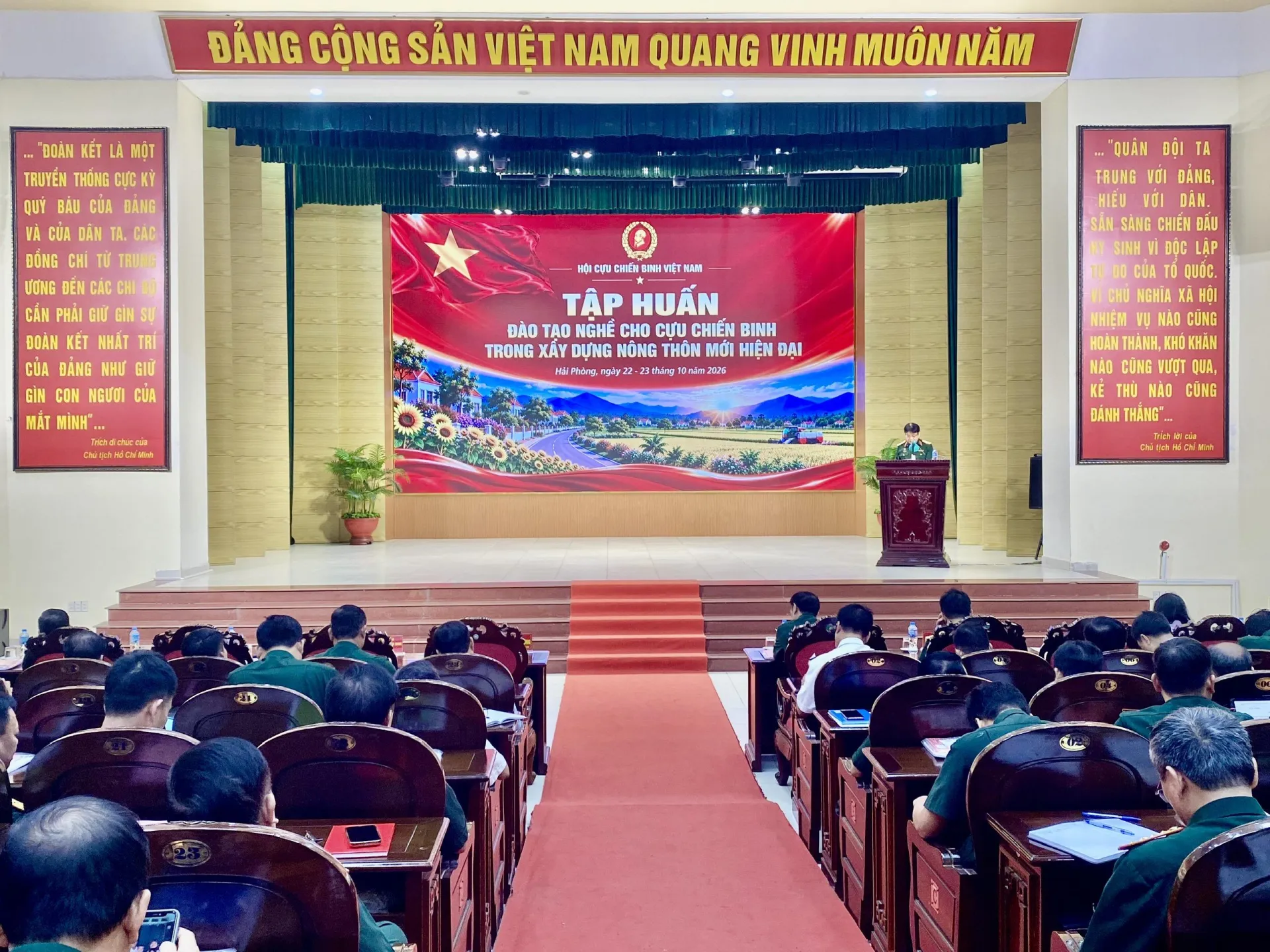 Đào tạo nghề cho cựu chiến binh, tạo động lực xây dựng nông thôn mới hiện đại