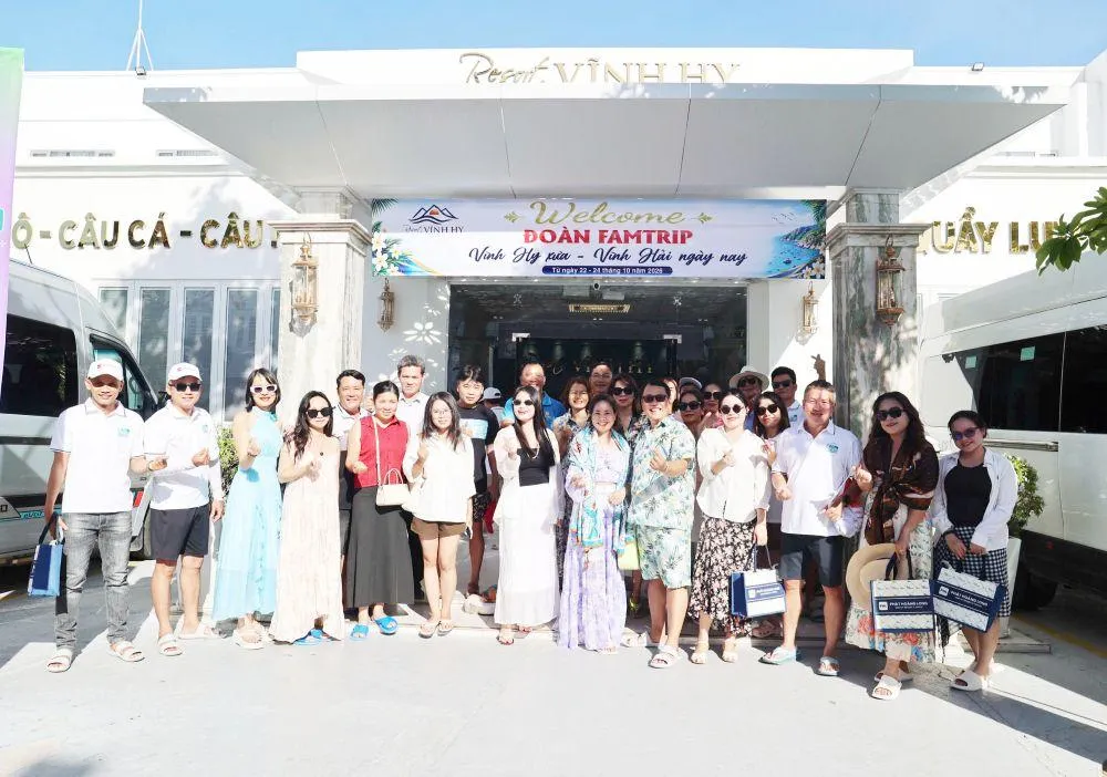 Hơn 100 công ty lữ hành tham gia Famtrip “Vĩnh Hy Xưa - Vĩnh Hải Ngày Nay”